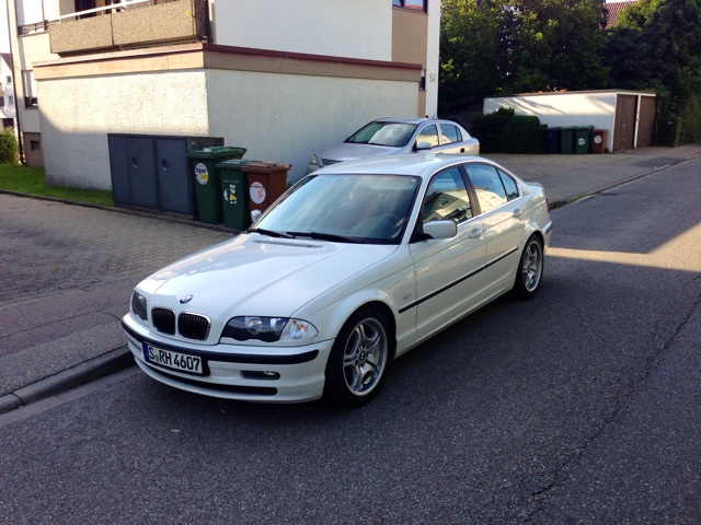 BMW e46 323i alpinaweiss III - 3er BMW - E46