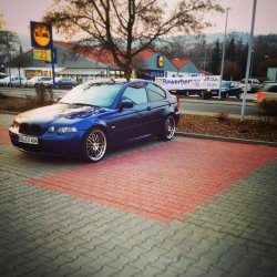 E46 Compact mysticblau - 3er BMW - E46