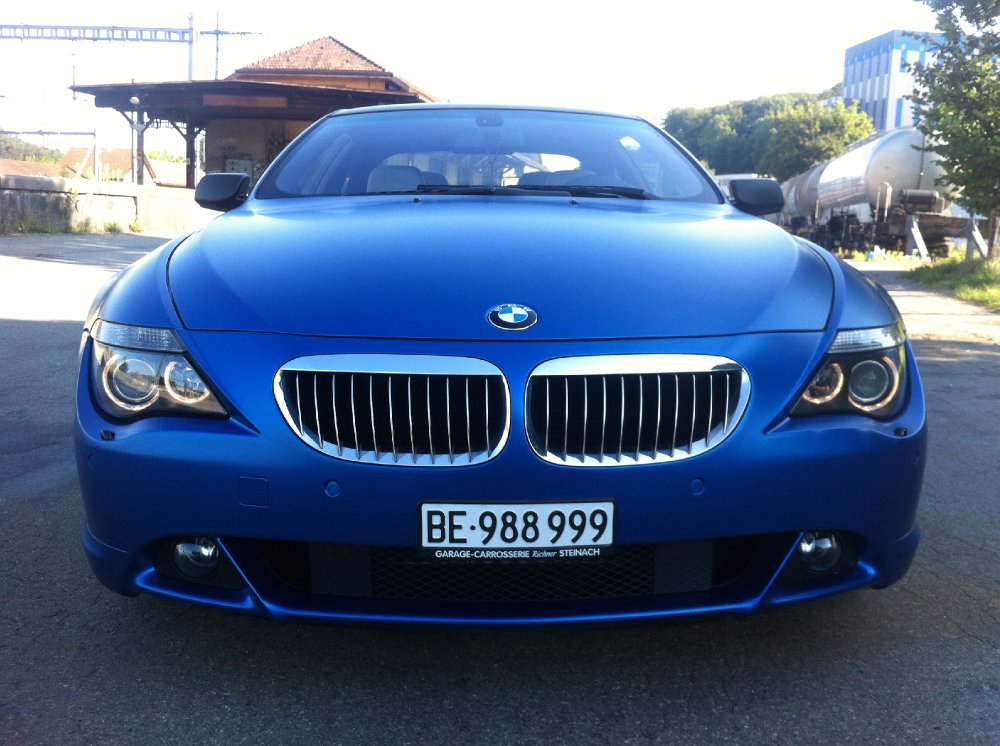 BMW e63 650i matt blue - Fotostories weiterer BMW Modelle