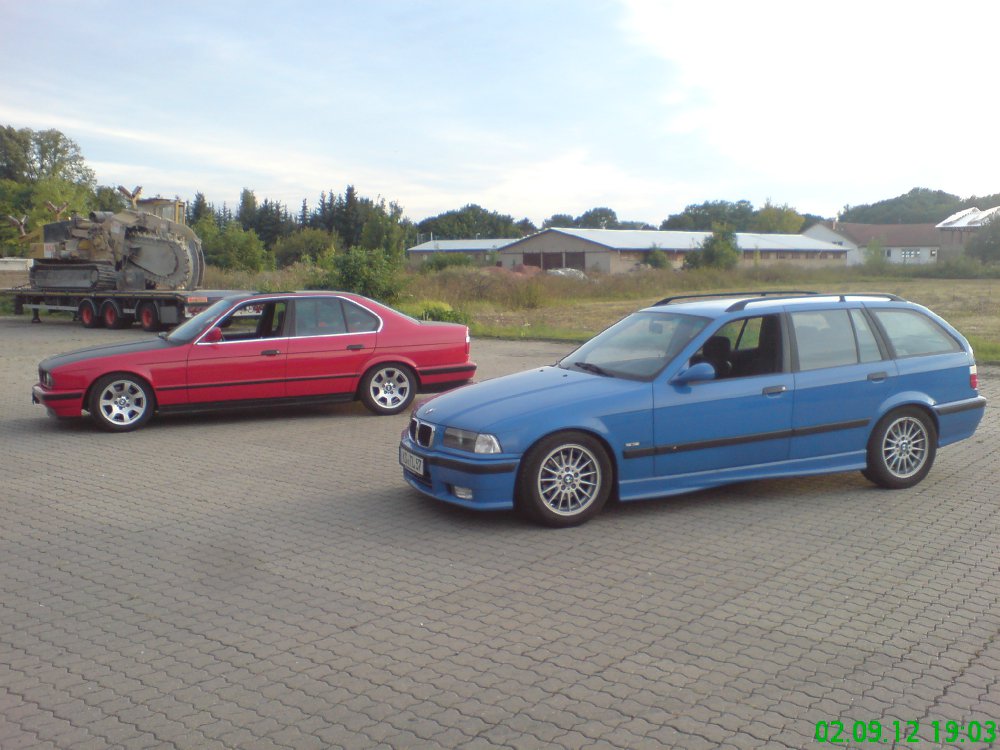 Mein Touring in Santorinblau - 3er BMW - E36