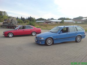 Mein Touring in Santorinblau - 3er BMW - E36 Mein Touring in Santorinblau - 3er BMW - E36