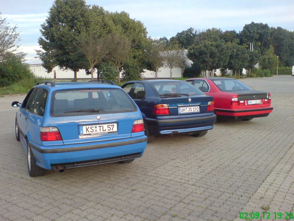 Mein Touring in Santorinblau - 3er BMW - E36