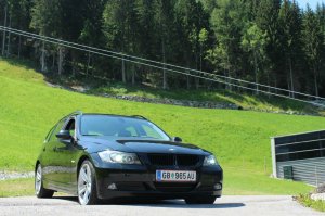 Mein schwarzer Pampersbomber. BMW E91 318i - 3er BMW - E90 / E91 / E92 / E93