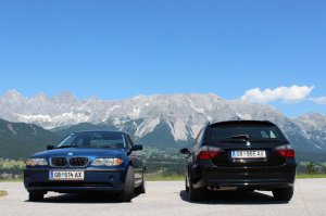 Mein schwarzer Pampersbomber. BMW E91 318i - 3er BMW - E90 / E91 / E92 / E93