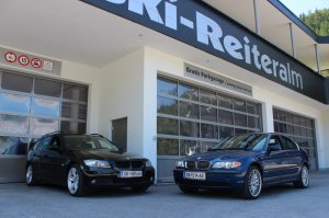 Mein schwarzer Pampersbomber. BMW E91 318i - 3er BMW - E90 / E91 / E92 / E93
