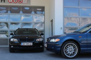 Mein schwarzer Pampersbomber. BMW E91 318i - 3er BMW - E90 / E91 / E92 / E93