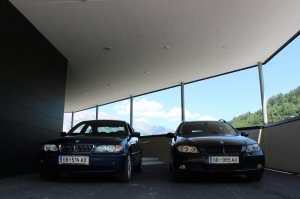 Mein schwarzer Pampersbomber. BMW E91 318i - 3er BMW - E90 / E91 / E92 / E93