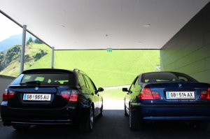 Mein schwarzer Pampersbomber. BMW E91 318i - 3er BMW - E90 / E91 / E92 / E93
