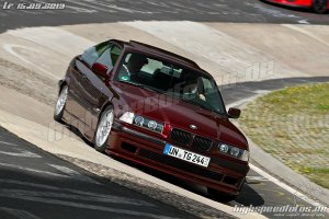 E36, 323i QP, Canyonrot - 3er BMW - E36