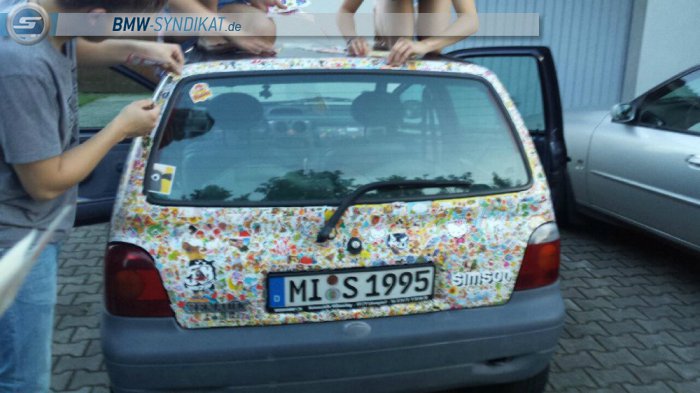 Renault Twingo "Stickerbomb" - Fremdfabrikate