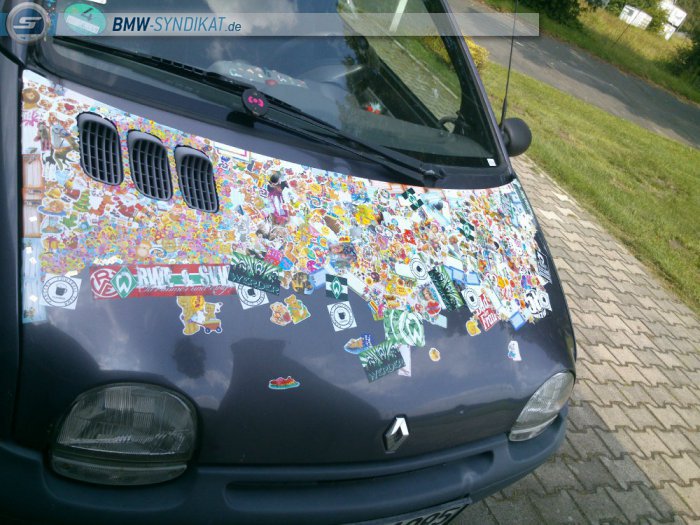 Renault Twingo "Stickerbomb" - Fremdfabrikate