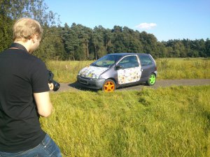Renault Twingo "Stickerbomb" - Fremdfabrikate
