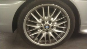 BMW Style 72 Felge in 8.5x18 ET 50 mit Hankook V12 EVO Reifen in 255/35/18 montiert hinten Hier auf einem 3er BMW E46 320i (Coupe) Details zum Fahrzeug / Besitzer