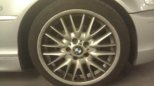 BMW Style 72 Felge in 8x18 ET 47 mit Hankook V12 EVO Reifen in 225/35/18 montiert vorn Hier auf einem 3er BMW E46 320i (Coupe) Details zum Fahrzeug / Besitzer