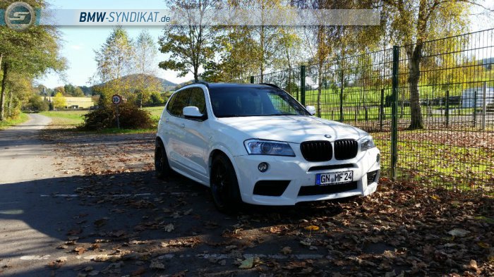 Свадебный кортеж BMW x3 f25