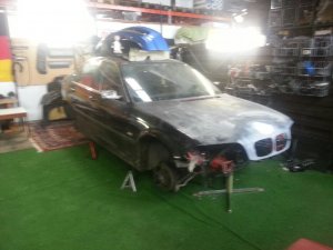 bmw e46 323 von frher und jetz grade im umbau - 3er BMW - E46