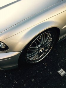 eMotion Wasabi Felge in 8.5x19 ET 35 mit Hankook S1 Reifen in 225/35/19 montiert vorn Hier auf einem 3er BMW E46 328i (Coupe) Details zum Fahrzeug / Besitzer