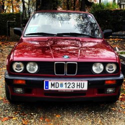 E30 Weinrot - 3er BMW - E30