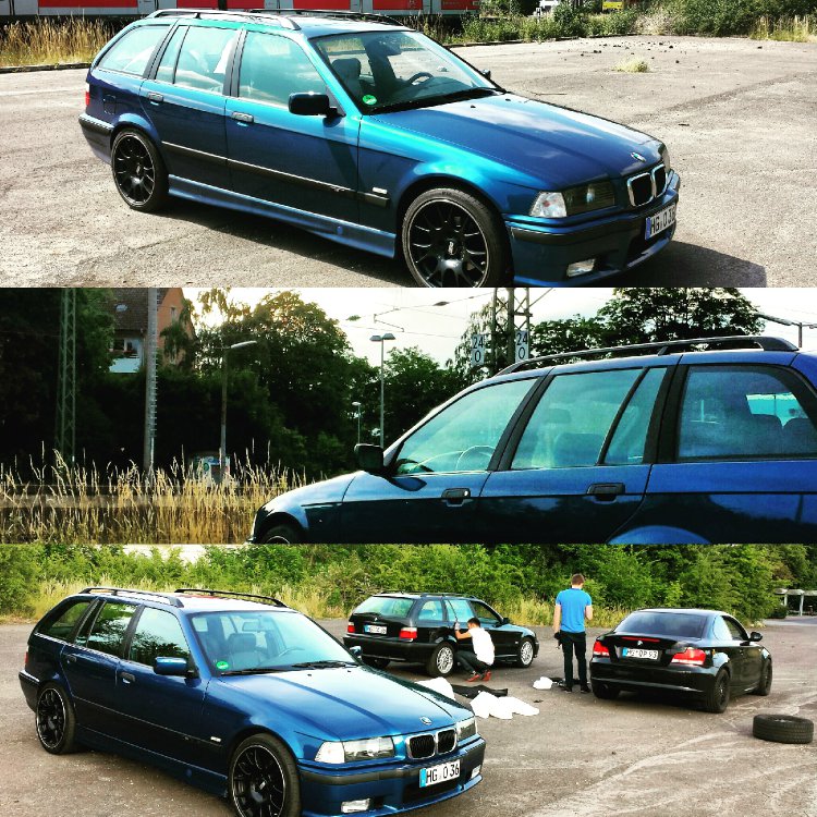 Touring Avusblau 323i - 3er BMW - E36