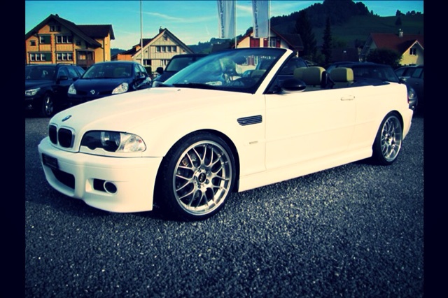 White M3 e46 CABRIO - 3er BMW - E46