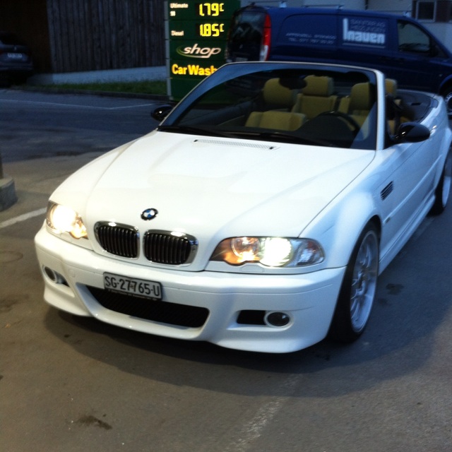 White M3 e46 CABRIO - 3er BMW - E46