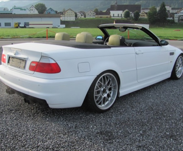 White M3 e46 CABRIO - 3er BMW - E46