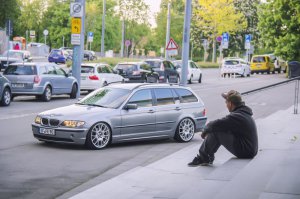 Static e46 Touring mit ordentlich Tiefgang - 3er BMW - E46