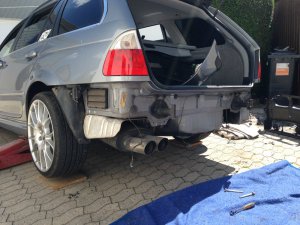 Static e46 Touring mit ordentlich Tiefgang - 3er BMW - E46