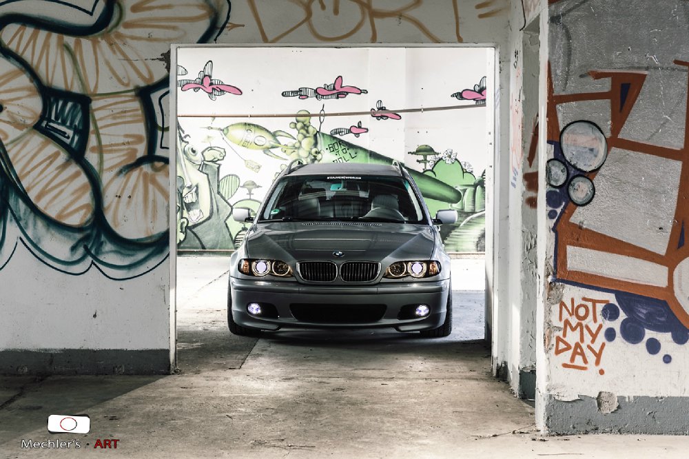 Static e46 Touring mit ordentlich Tiefgang - 3er BMW - E46