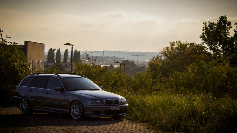 Static e46 Touring mit ordentlich Tiefgang - 3er BMW - E46