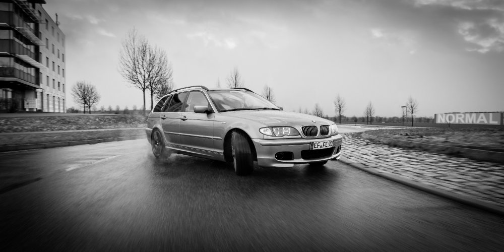 Static e46 Touring mit ordentlich Tiefgang - 3er BMW - E46