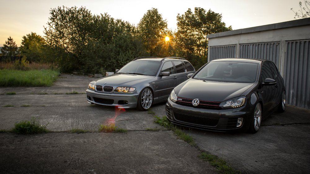 Static e46 Touring mit ordentlich Tiefgang - 3er BMW - E46