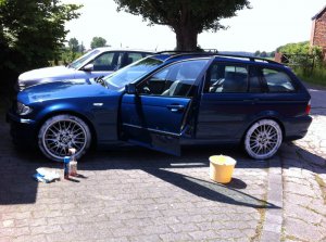 *BMW e46 touring Topas blue* - 3er BMW - E46