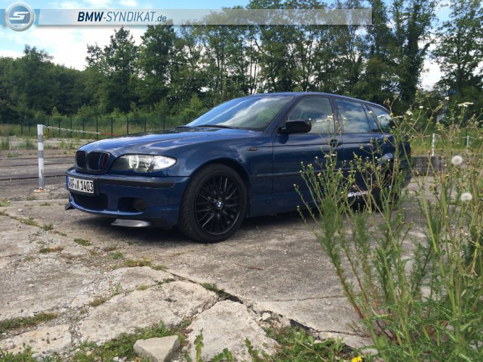 *BMW e46 touring Topas blue* - 3er BMW - E46