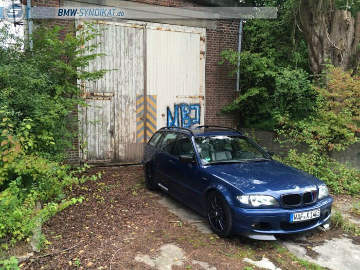 *BMW e46 touring Topas blue* - 3er BMW - E46