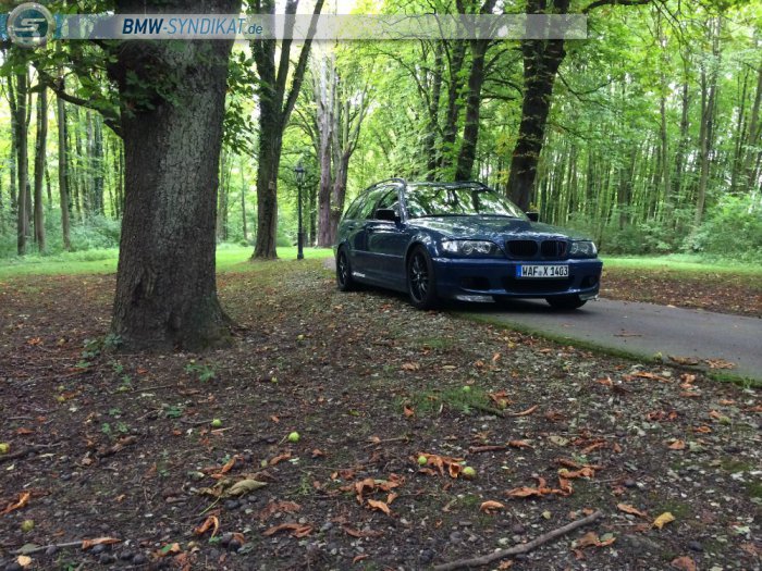 *BMW e46 touring Topas blue* - 3er BMW - E46