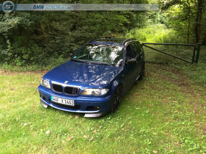 *BMW e46 touring Topas blue* - 3er BMW - E46