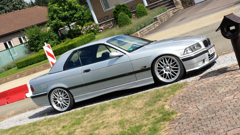 BMW E36 328i Arktissilber cabrio - 3er BMW - E36