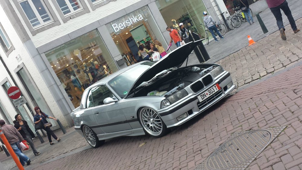 BMW E36 328i Arktissilber cabrio - 3er BMW - E36