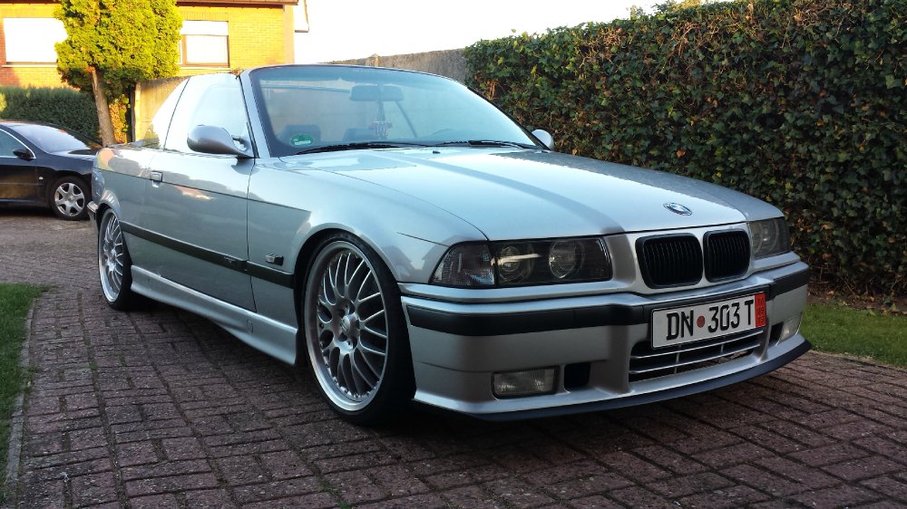 BMW E36 328i Arktissilber cabrio - 3er BMW - E36