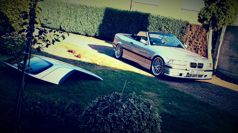 BMW E36 328i Arktissilber cabrio - 3er BMW - E36