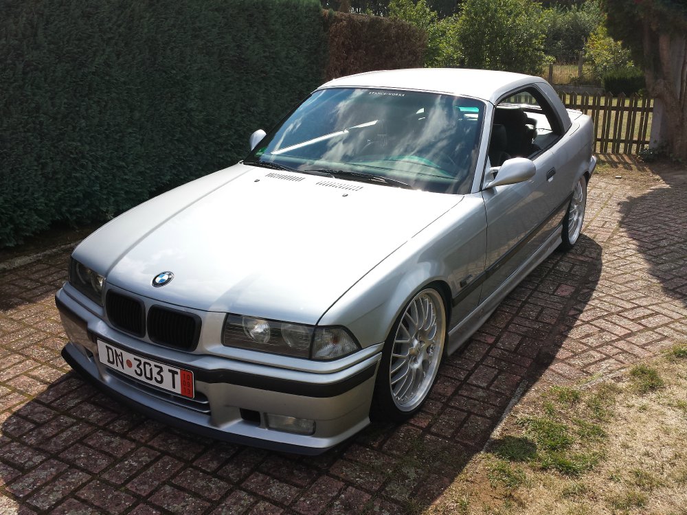 BMW E36 328i Arktissilber cabrio - 3er BMW - E36