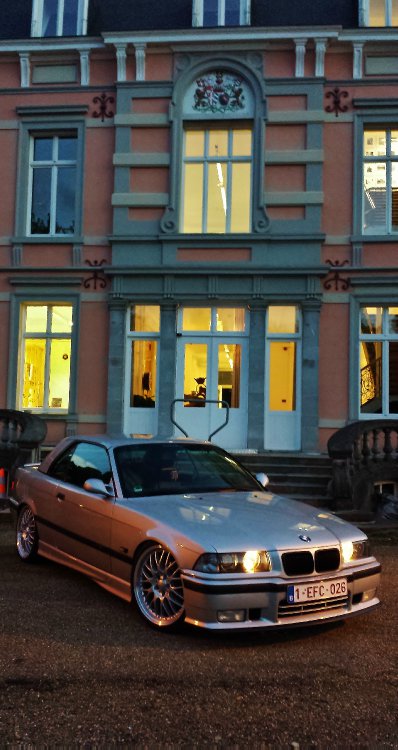 BMW E36 328i Arktissilber cabrio - 3er BMW - E36