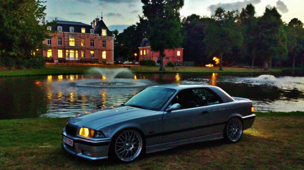 BMW E36 328i Arktissilber cabrio - 3er BMW - E36