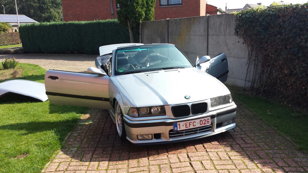 BMW E36 328i Arktissilber cabrio - 3er BMW - E36