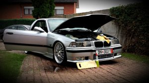 BMW E36 328i Arktissilber cabrio - 3er BMW - E36
