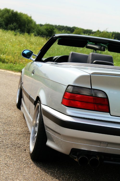 BMW E36 328i Arktissilber cabrio - 3er BMW - E36