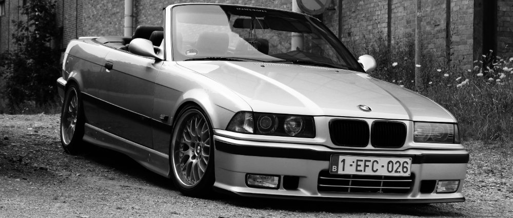 BMW E36 328i Arktissilber cabrio - 3er BMW - E36