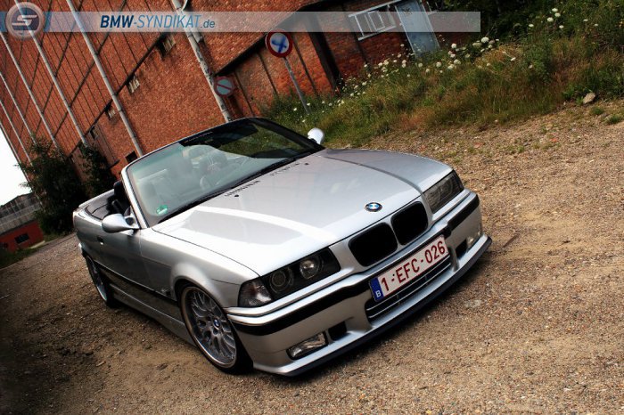 BMW E36 328i Arktissilber cabrio - 3er BMW - E36