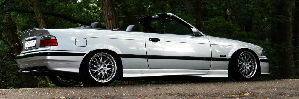 BMW E36 328i Arktissilber cabrio - 3er BMW - E36